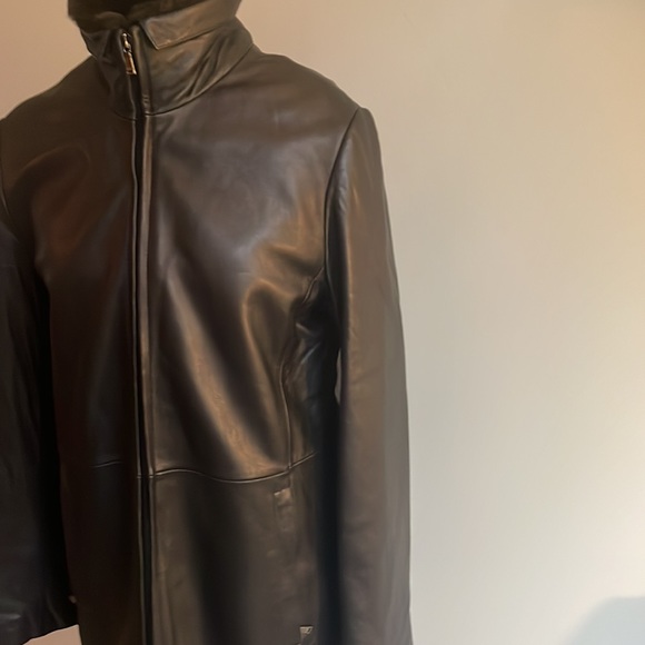 Andrew Marc Leather jacket M - Picture 4 of 11